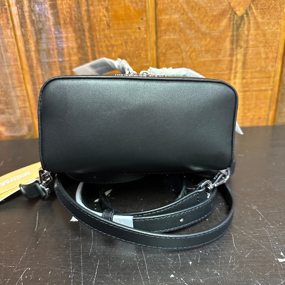 Michael Kors Signature Rhea Extra Small Backpack - Black - Picture 5 of 6